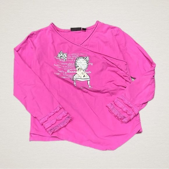 Mexx long sleeve shirt size 9/10 - Picture 2 of 3